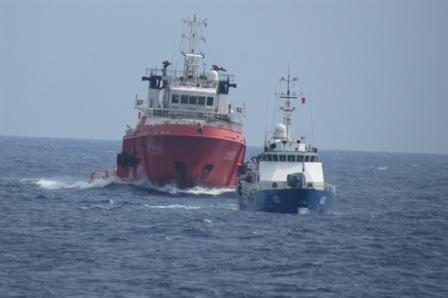 Des navires chinois se placent au rang contre ceux du Vietnam